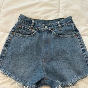 Levi Denim High-Waisted Women Shorts